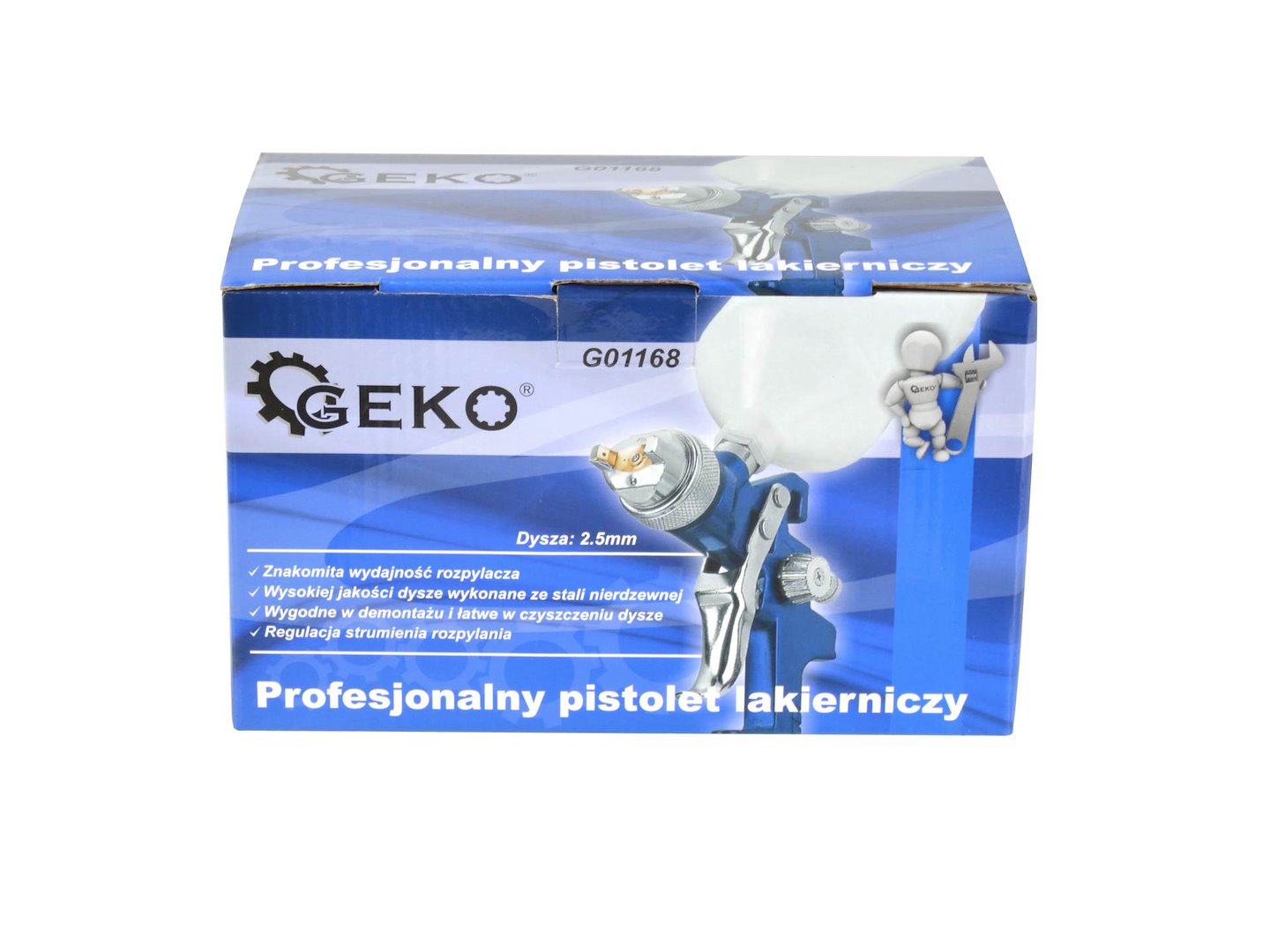 Luchtspuitpistool HVLP 2,5mm nozzle