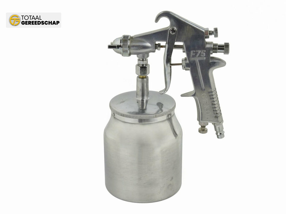 Spuitpistool 750cc beker met ondertank