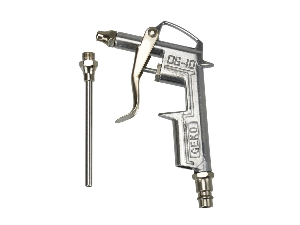 Luchtsproeierpistool met lange en korte nozzle