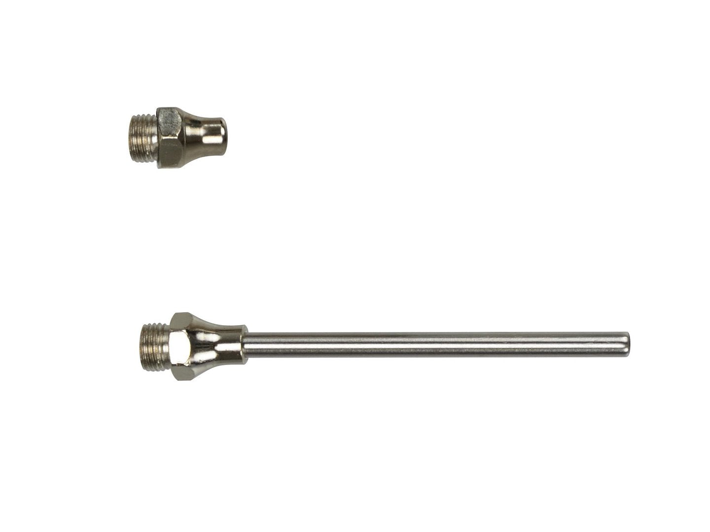 Luchtsproeierpistool met lange en korte nozzle