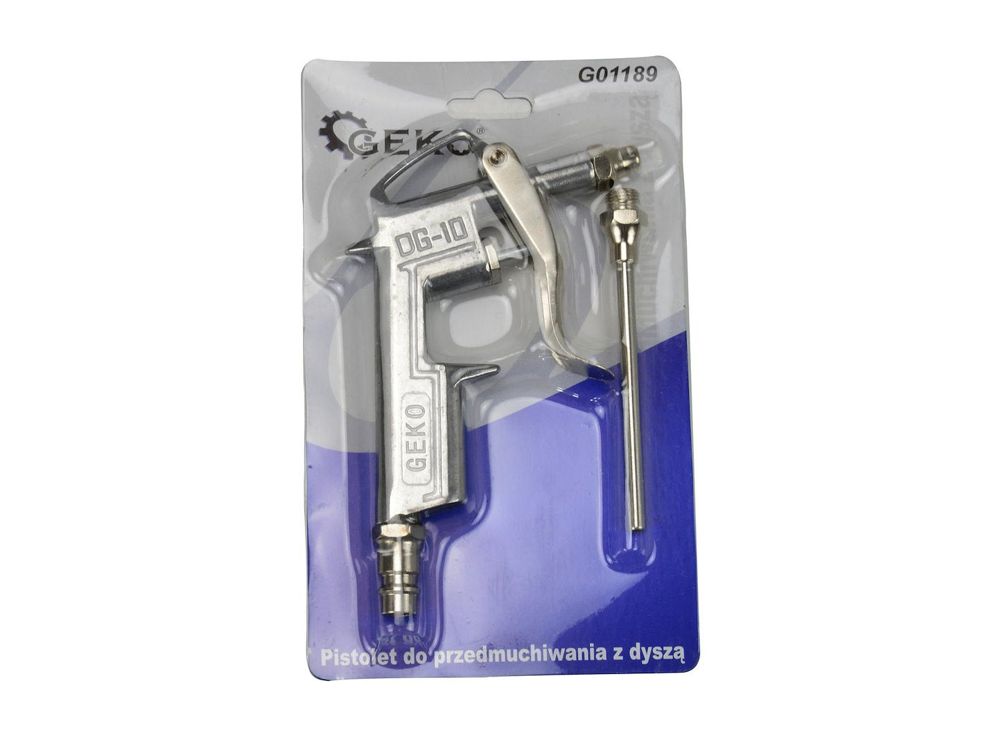 Luchtsproeierpistool met lange en korte nozzle
