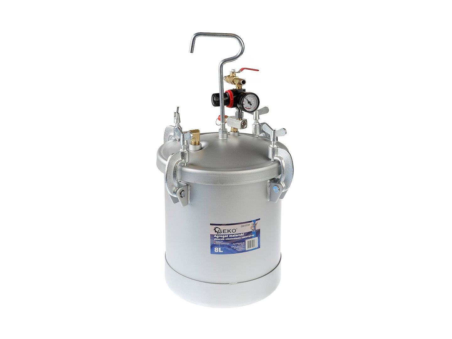 8 l druk verftank