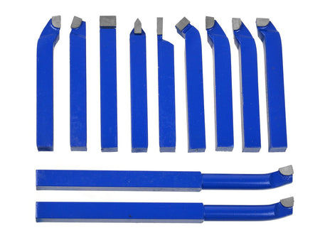 Draaigereedschappen 11 stuks 12x12mm