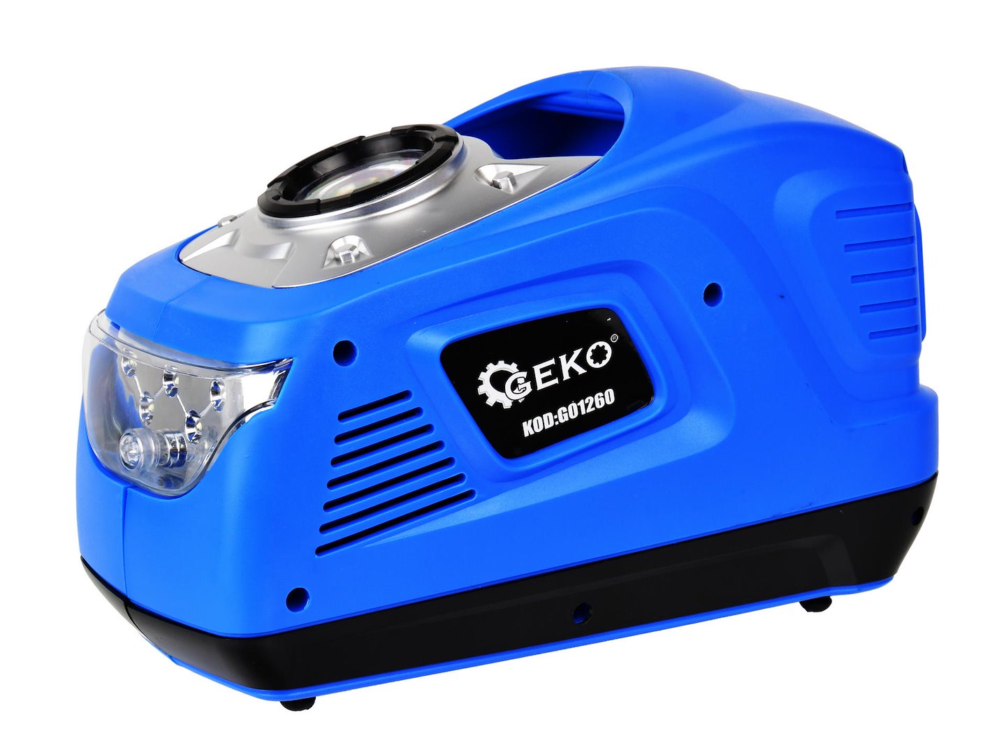 100W Mini-luchtcompressor 12/230V met zaklamp