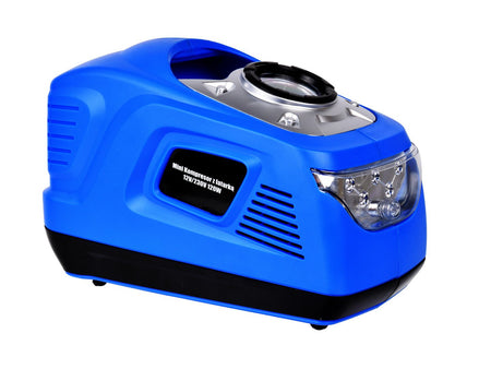 100W Mini-luchtcompressor 12/230V met zaklamp