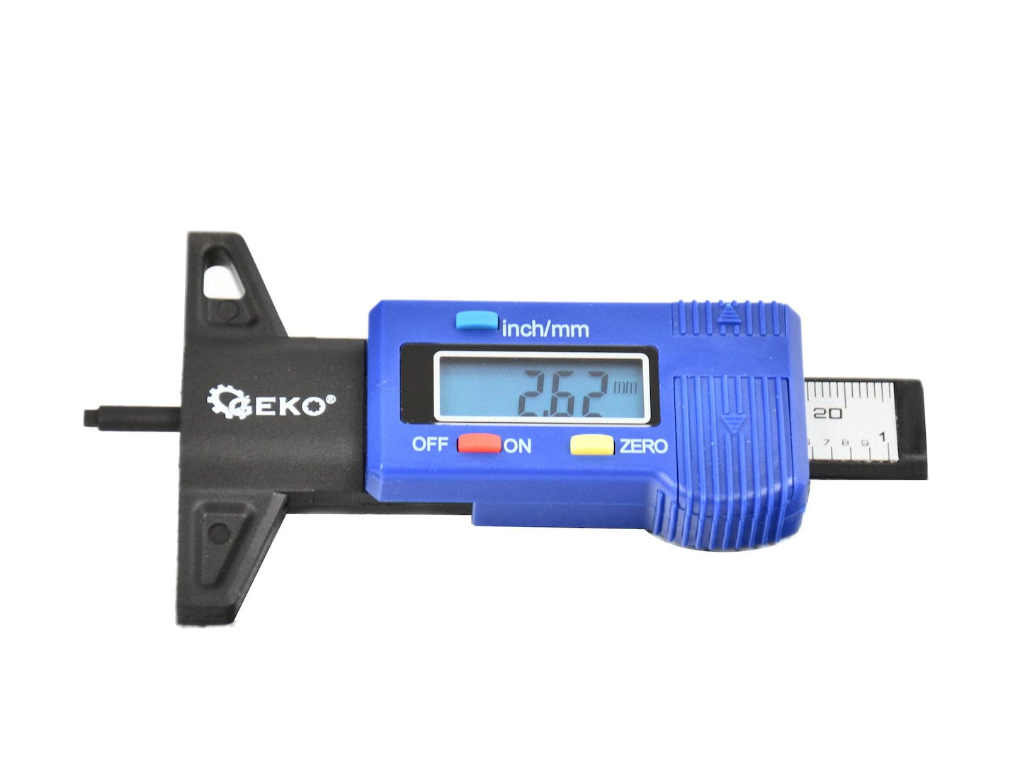 LCD-display digitale profieldieptemeter 0 - 25,4mm