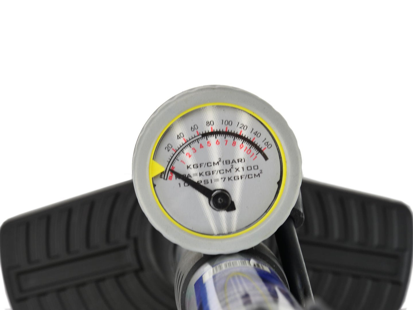 Handpomp met manometer 38x530mm