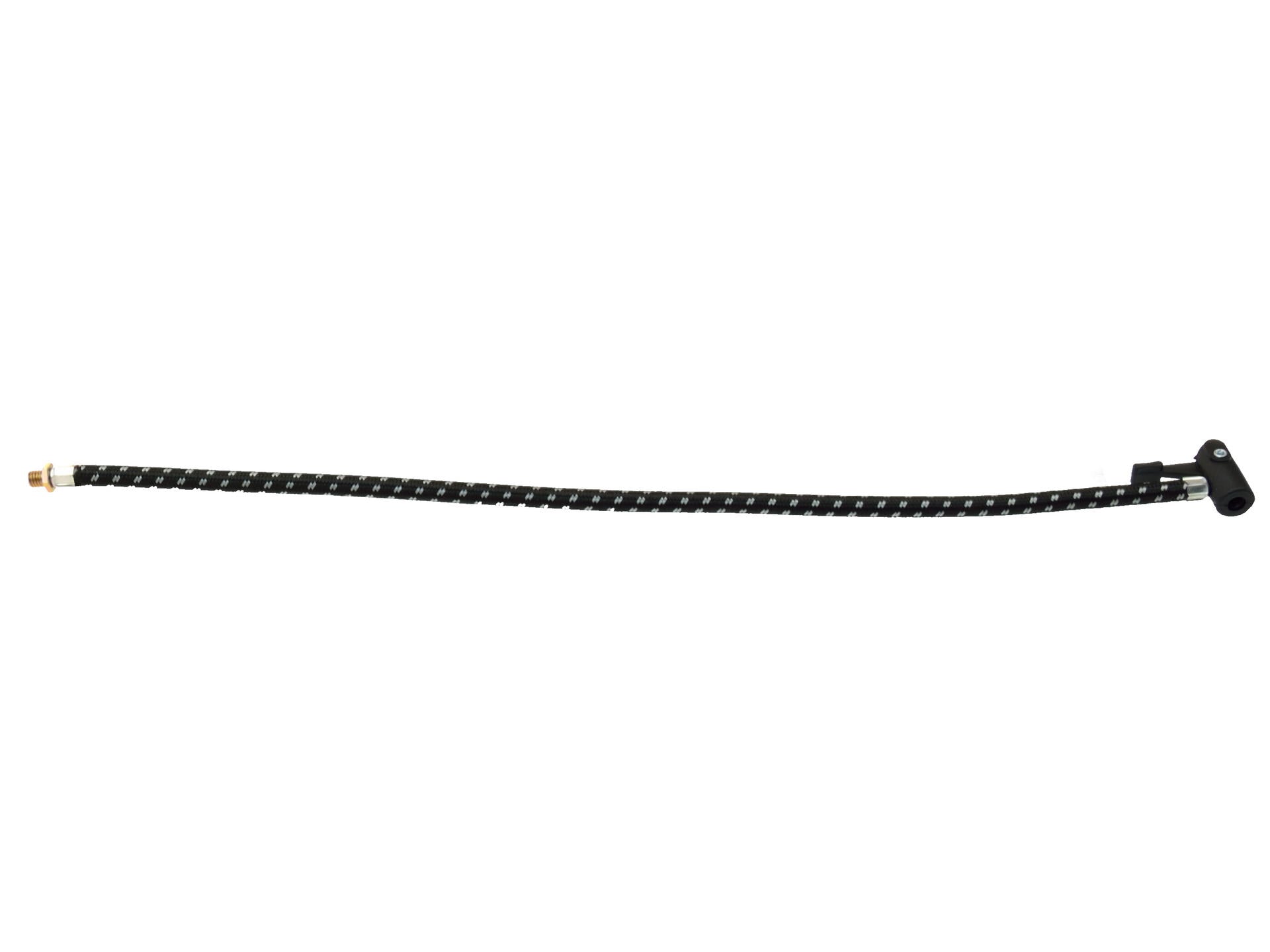 Inflatieslang met mondstuk M8-draad 50cm lengte