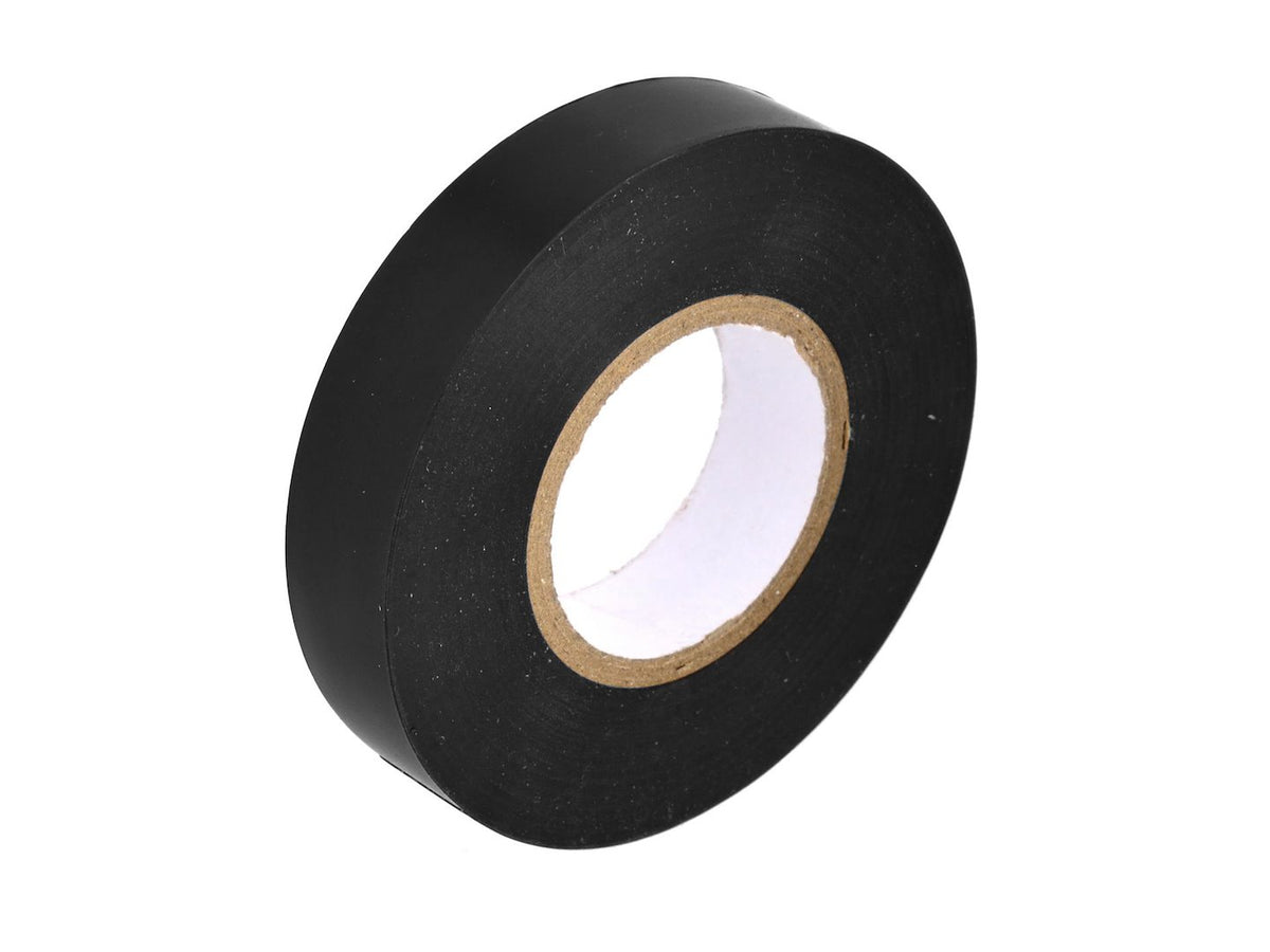 Isolatietape zwart met vlamvertragend type B 17 mm x 0,18 mm x 26 m