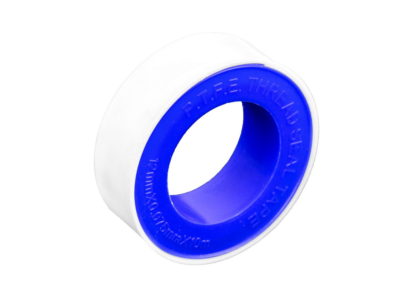 PTFE afdichtingstape 12 mm x 0,075 mm x 10 m
