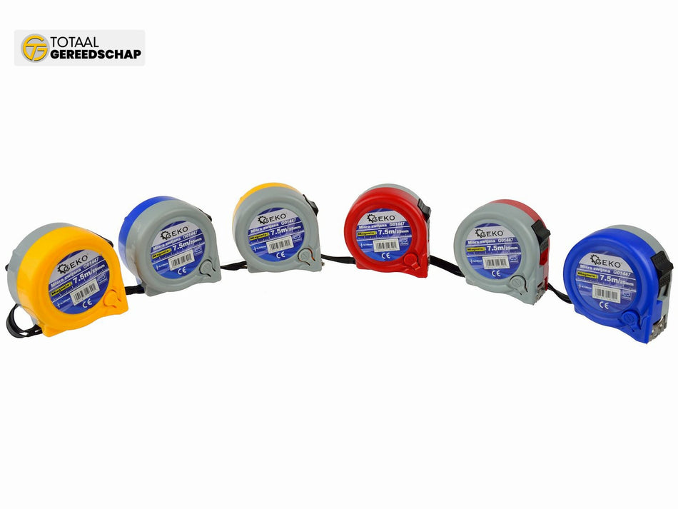 Magnetic Measure Tape 7,5m x 25mm GEKO