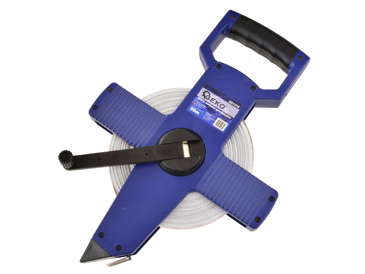 Fiberglas open raam landmeetlint 50m