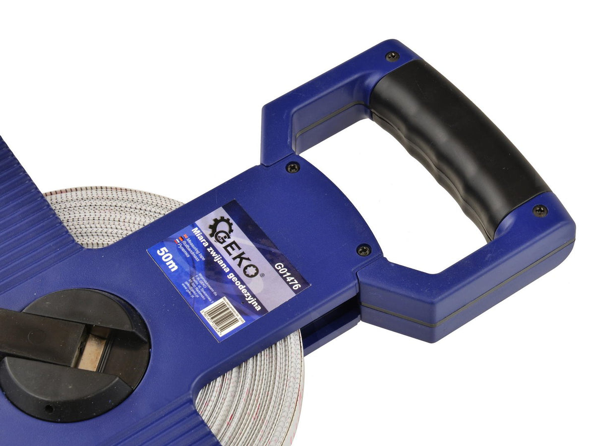 Fiberglas open raam landmeetlint 50m