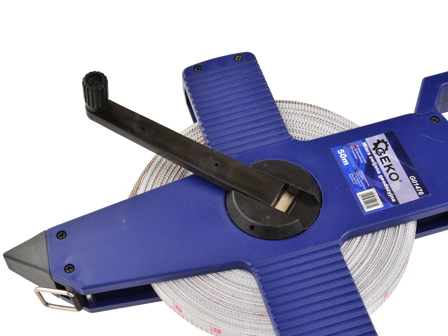 Fiberglas open raam landmeetlint 50m