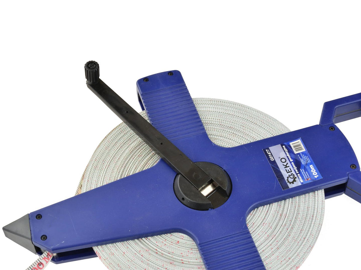 Fiberglas open raam landmeetlint 100m