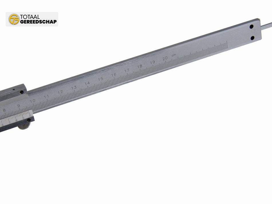 Vernier Caliper with Upper Jaws 200mm 0,02mm