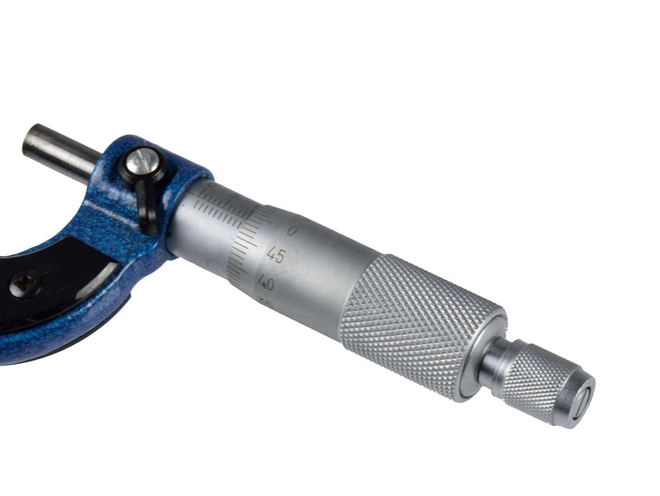 Mechanische buitenmicrometer bereik 0 tot 1" nauwkeurig 0,01mm
