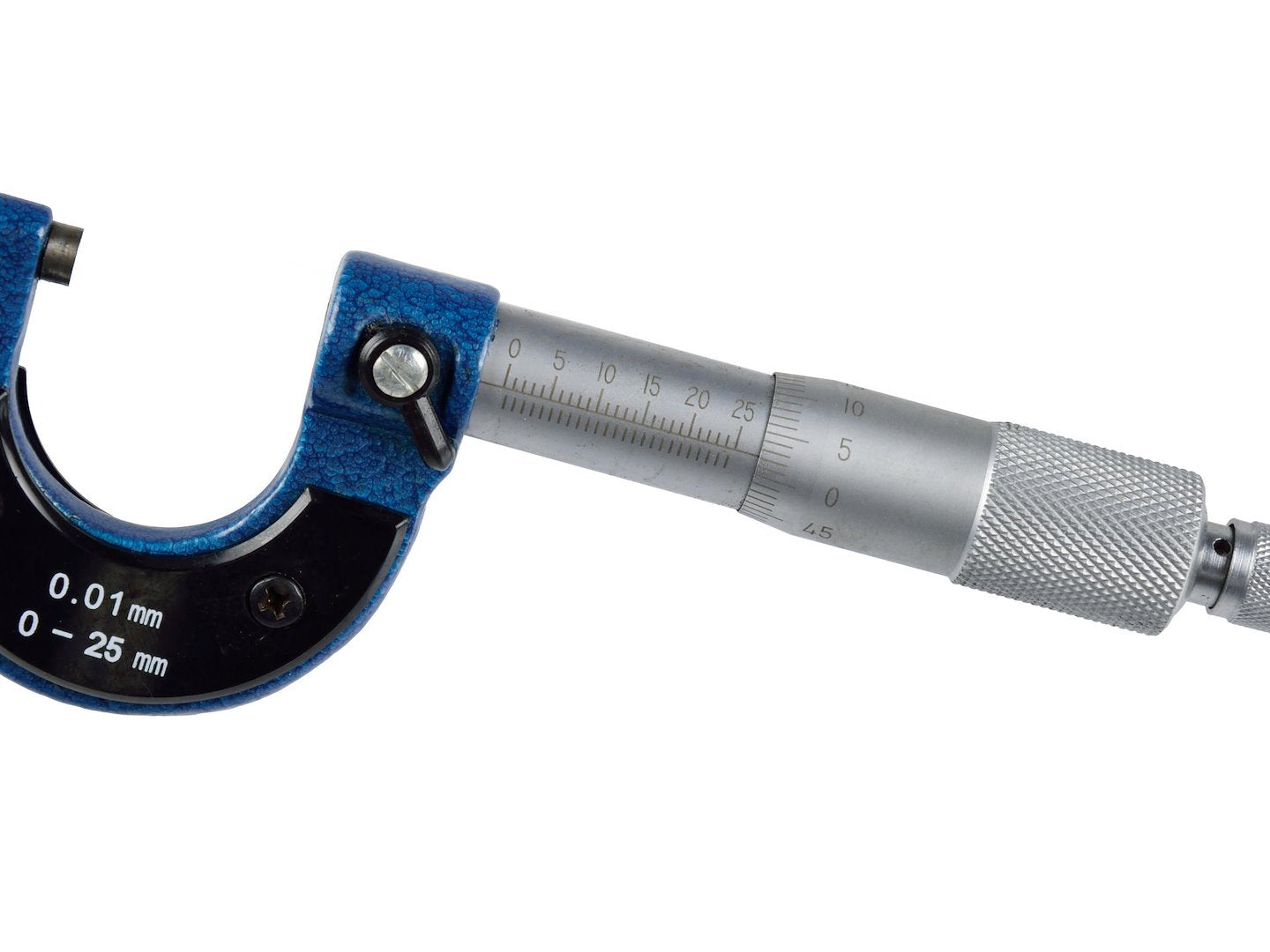 Mechanische buitenmicrometer bereik 0 tot 1" nauwkeurig 0,01mm