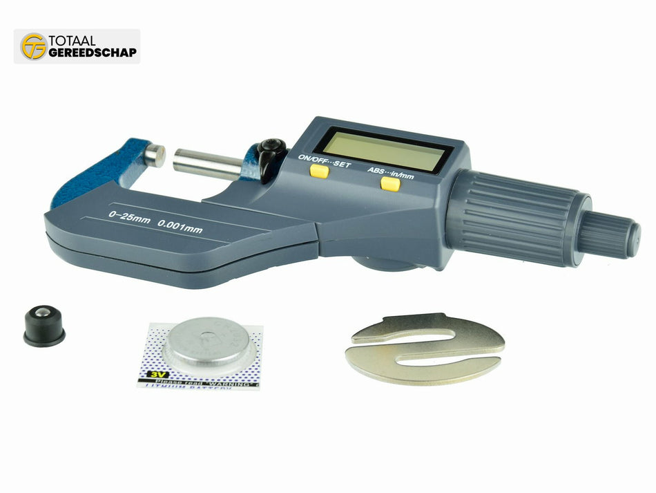 Electronic Outside Micrometer Range 0 to 1" Resolution 0,001mm