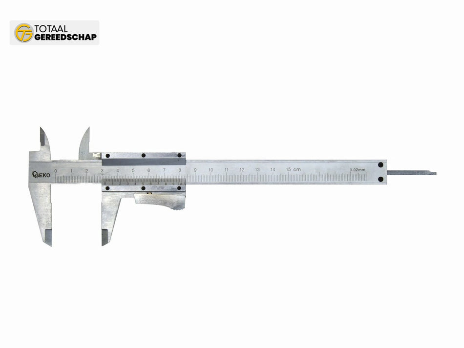 Vernier Caliper 150mm 0,02mm Auto-lock /wooden box/