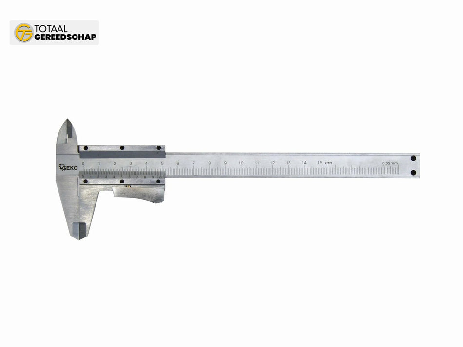 Vernier Caliper 150mm 0,02mm Auto-lock /wooden box/