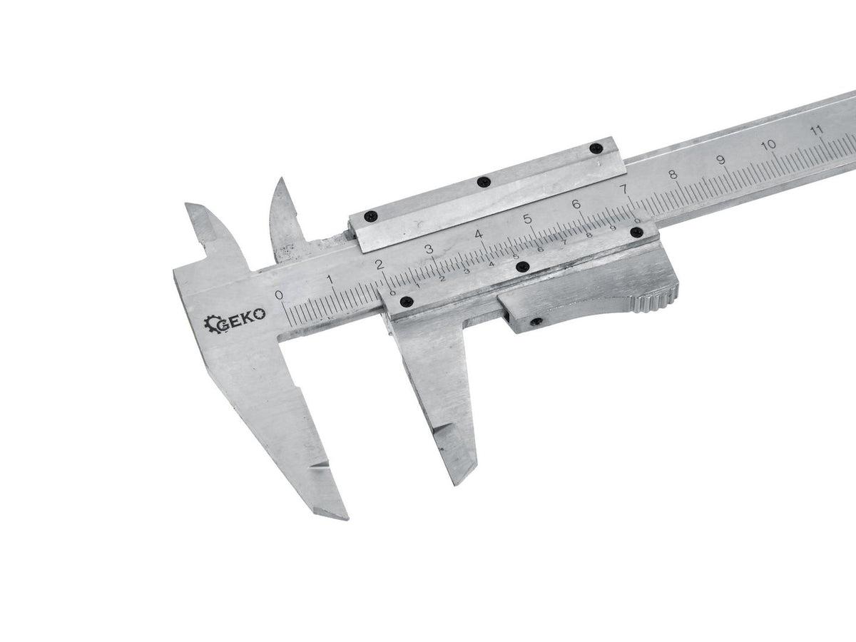 Schaalcaliper 150mm 0,02mm auto-lock /houten doos/