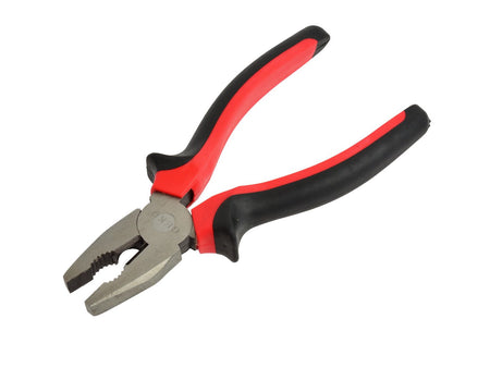 Combinatietang gepolijst 160 mm/6" (rood-zwart)