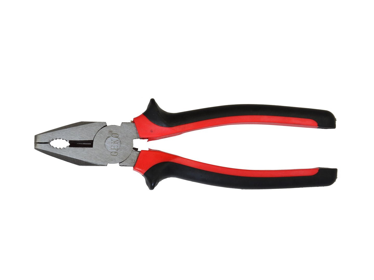 Combinatietang gepolijst 200 mm/8" (rood-zwart)
