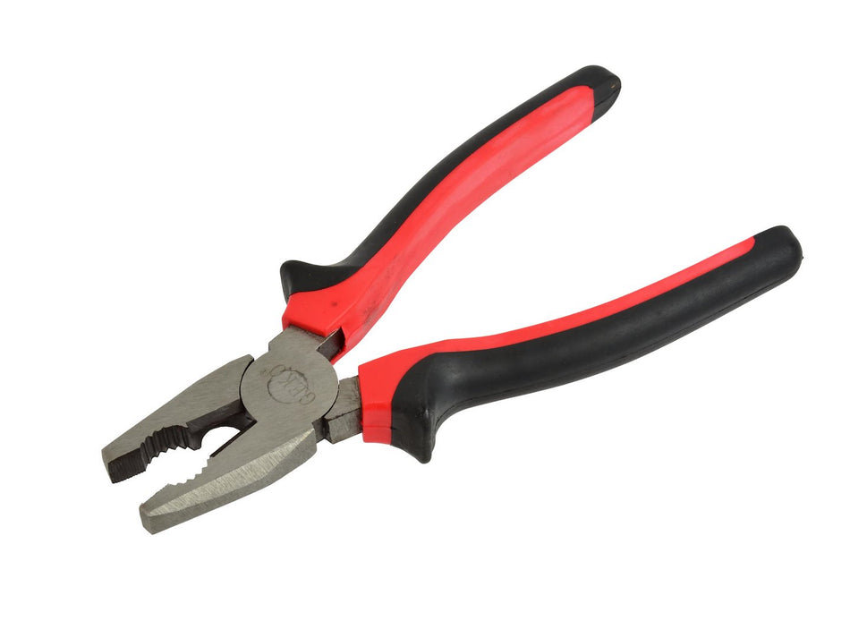 Combinatietang gepolijst 200 mm/8" (rood-zwart)