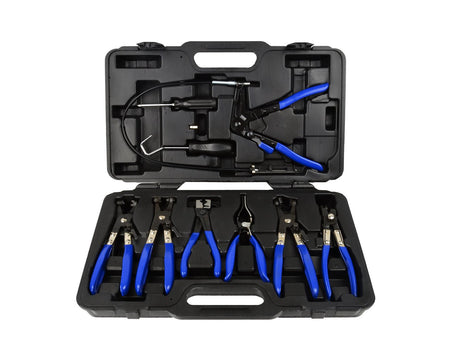Set Slangklemtangen Assortiment 9-delig