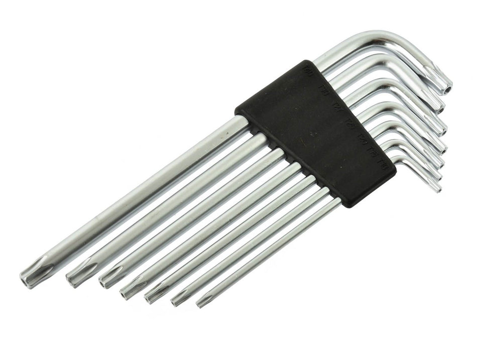 7-delige Lange Arm Torx Sleutelset T10 - T40