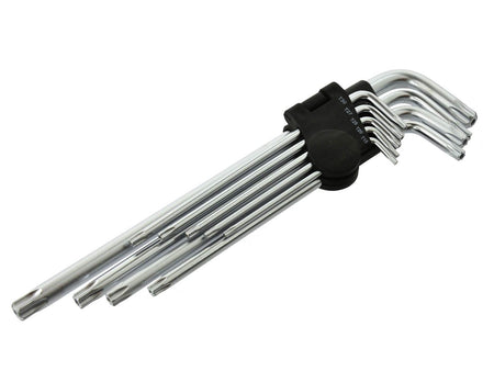 9-delige Lange Arm Torx Sleutelset T15 - T55