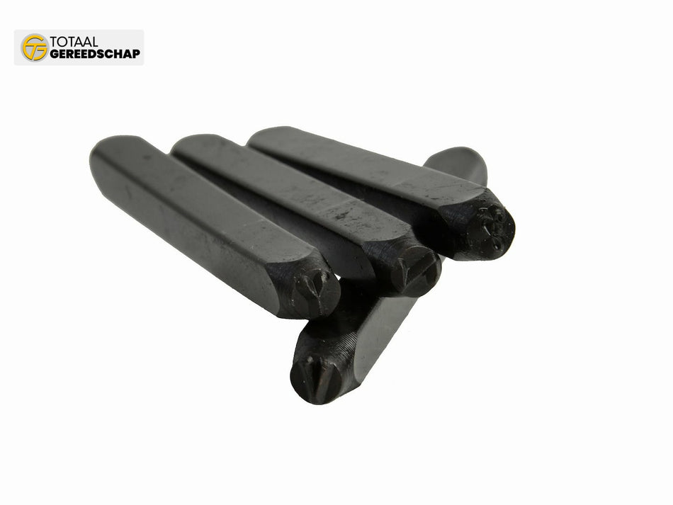 Figure Punch Letter Stamps Set 27pc 4mm