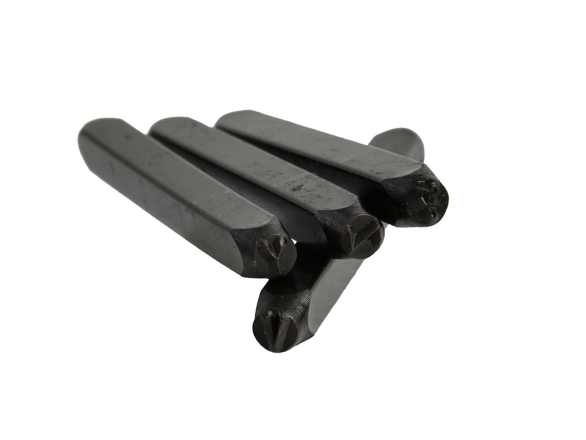 Letterstempelset met cijfers 27-dlg 4mm