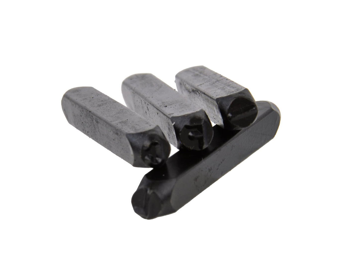 Letterstempelset met cijfers 27-dlg 5mm