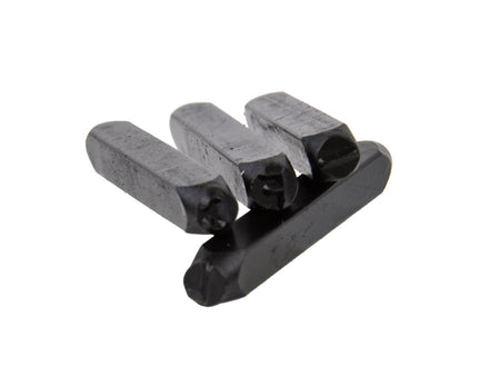 Letterstempelset met cijfers 27-dlg 5mm