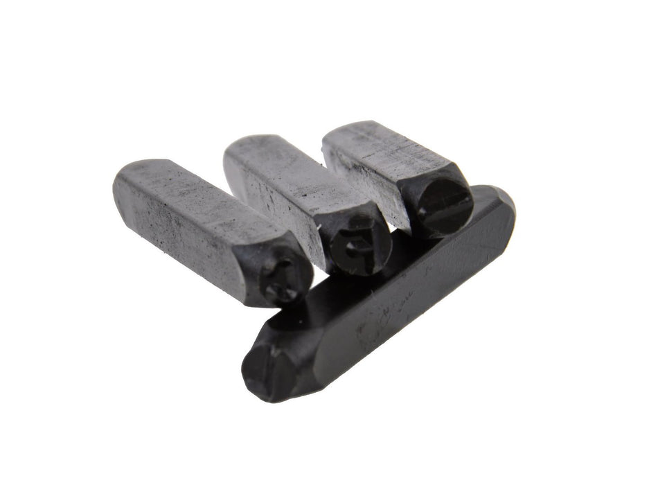 Letterstempelset met cijfers 27-dlg 5mm