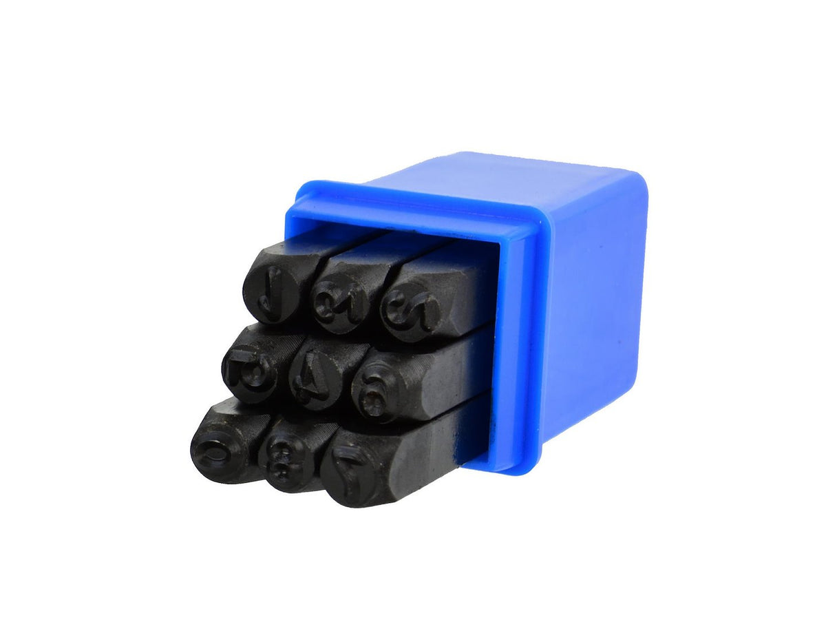 Cijferstempelset 9-dlg 6mm