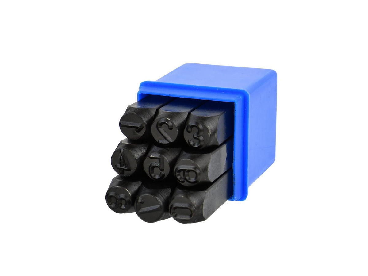 Cijferstempelset 9-dlg 10mm