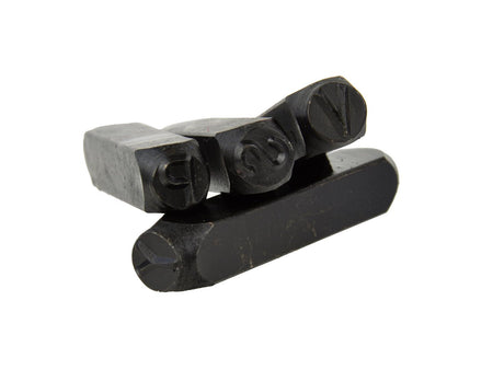 Letterstempelset met cijfers 27-dlg 10mm