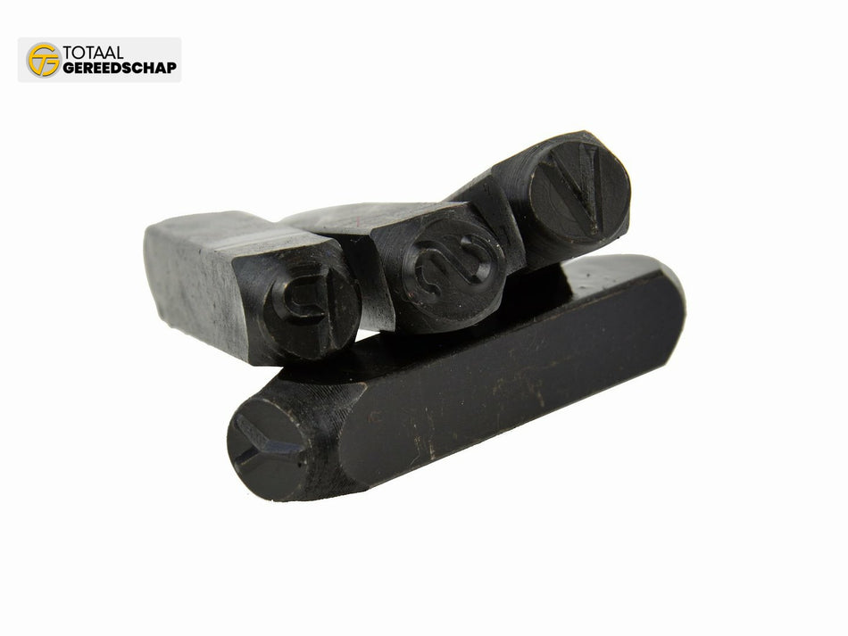 Figure Punch Letter Stamps Set 27pc 10mm