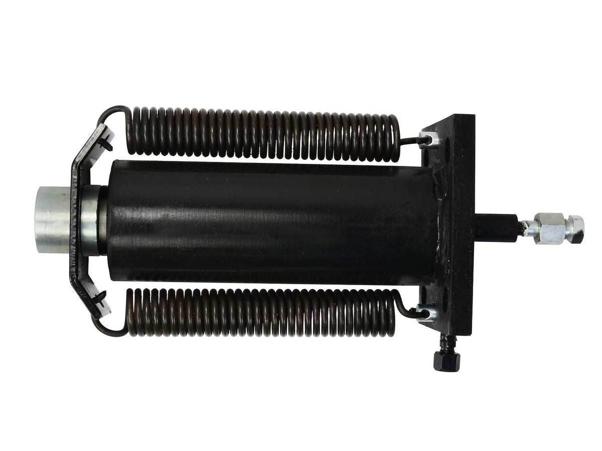 50 ton werkplaatsperst kit: cilinder met veren, 2-snelhedenpomp, manometer met slang