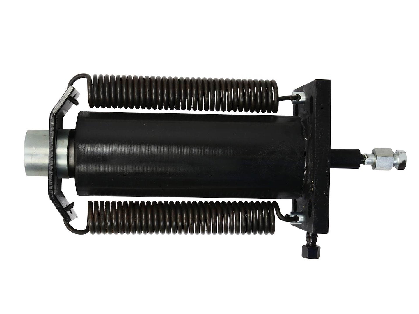 50 ton werkplaatsperst kit: cilinder met veren, 2-snelhedenpomp, manometer met slang