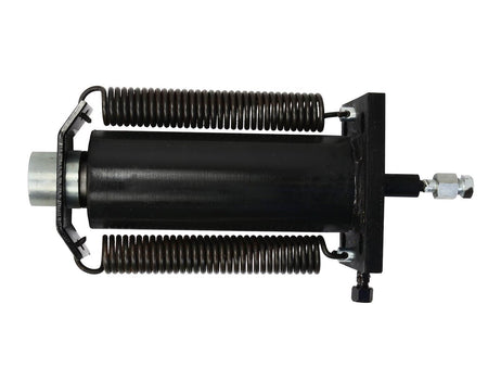 50 ton werkplaatsperst kit: cilinder met veren, 2-snelhedenpomp, manometer met slang