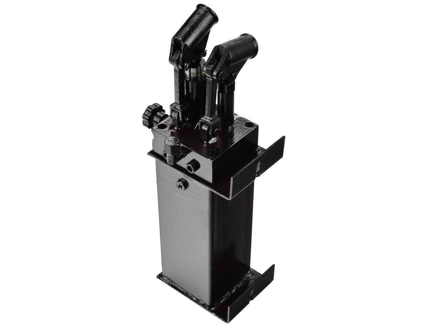 50 ton werkplaatsperst kit: cilinder met veren, 2-snelhedenpomp, manometer met slang