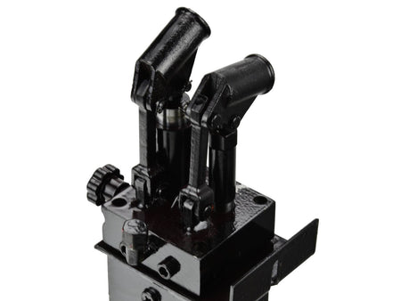 50 ton werkplaatsperst kit: cilinder met veren, 2-snelhedenpomp, manometer met slang