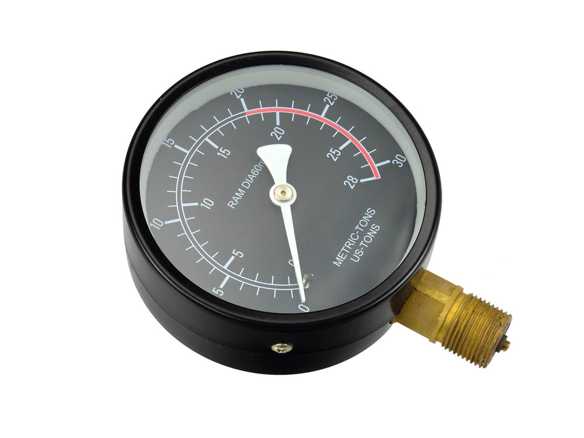 Manometer voor 20 ton werkplaatspers