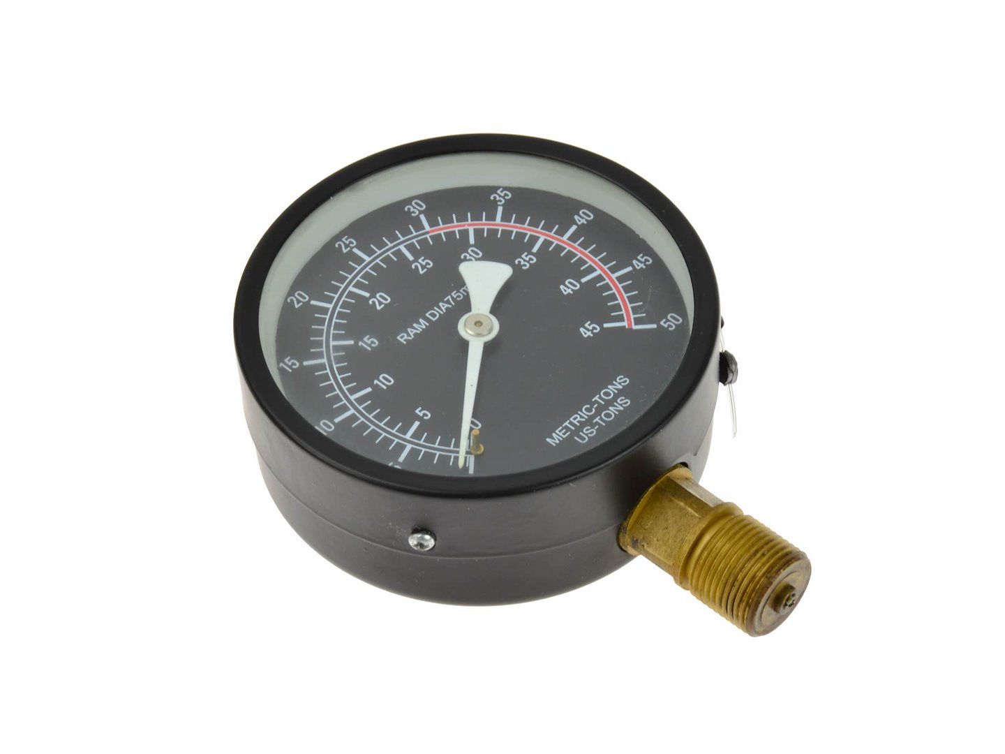 Manometer voor 30 ton werkplaatspers
