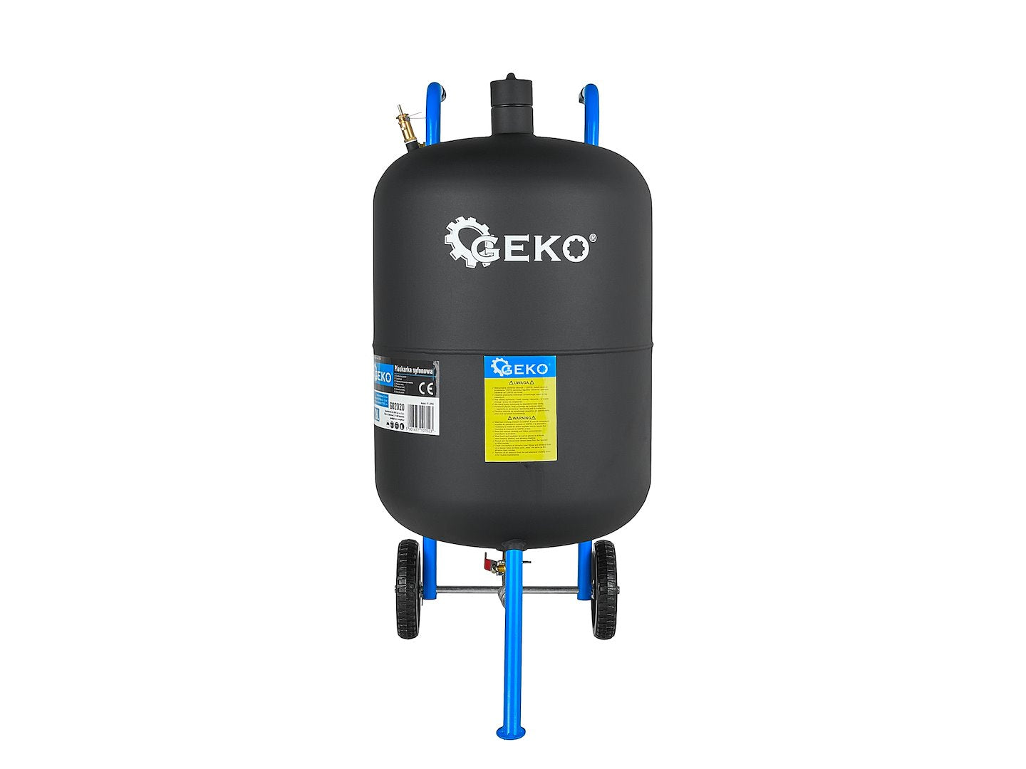 76L zandstraaldruktank