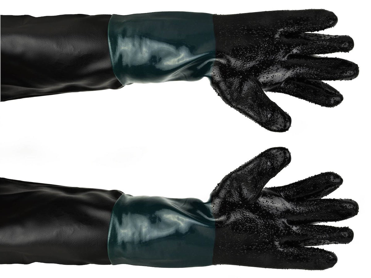 Rubberen Zandstraal Handschoenen